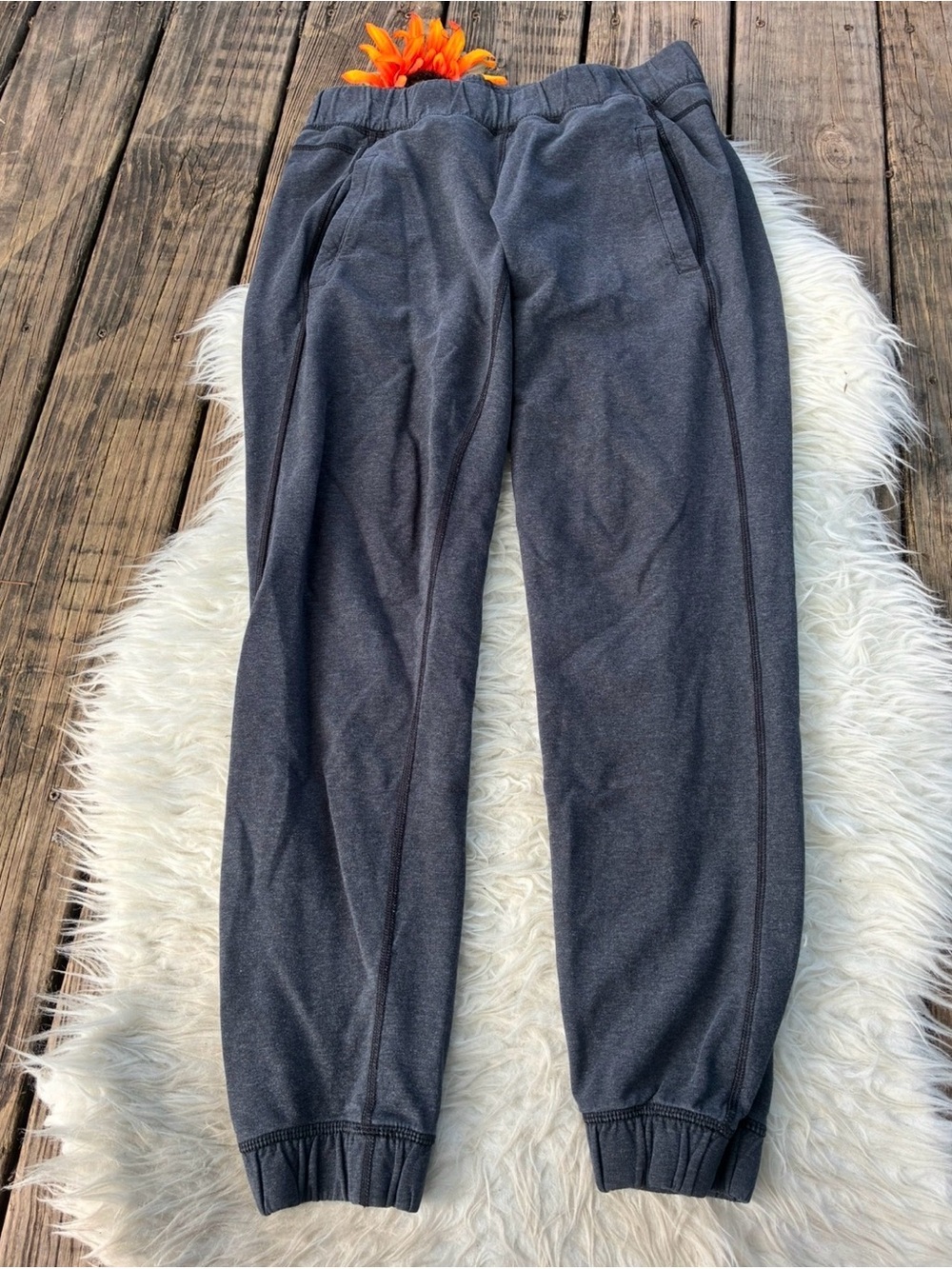 lululemon athletica Women's Dark Gray Track Joggers